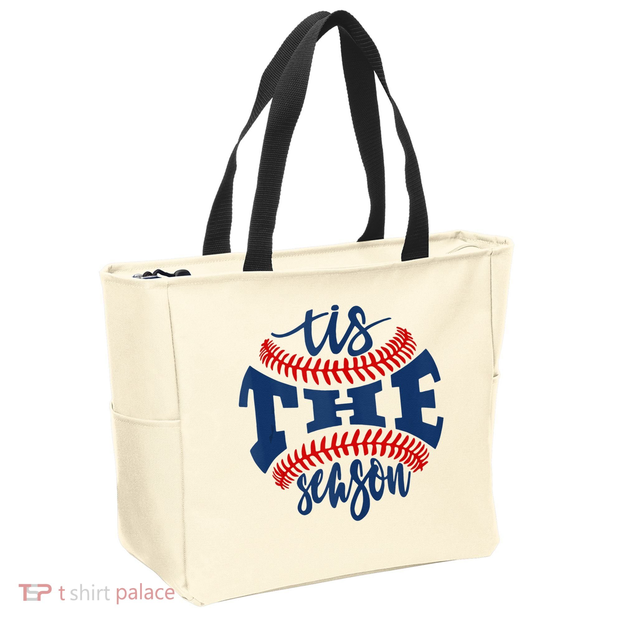 Tis The Season Baseball Softball Lovers Tote Bag