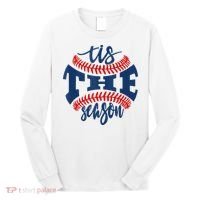 Tis The Season Baseball Softball Lovers Long Sleeve Shirt thumb 0