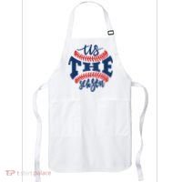 Tis The Season Baseball Softball Lovers Apron thumb 0