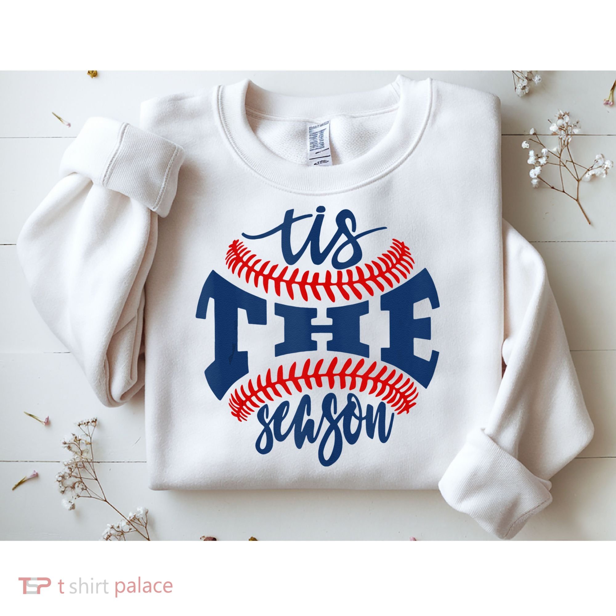 Tis The Season Baseball Softball Lovers Sweatshirt