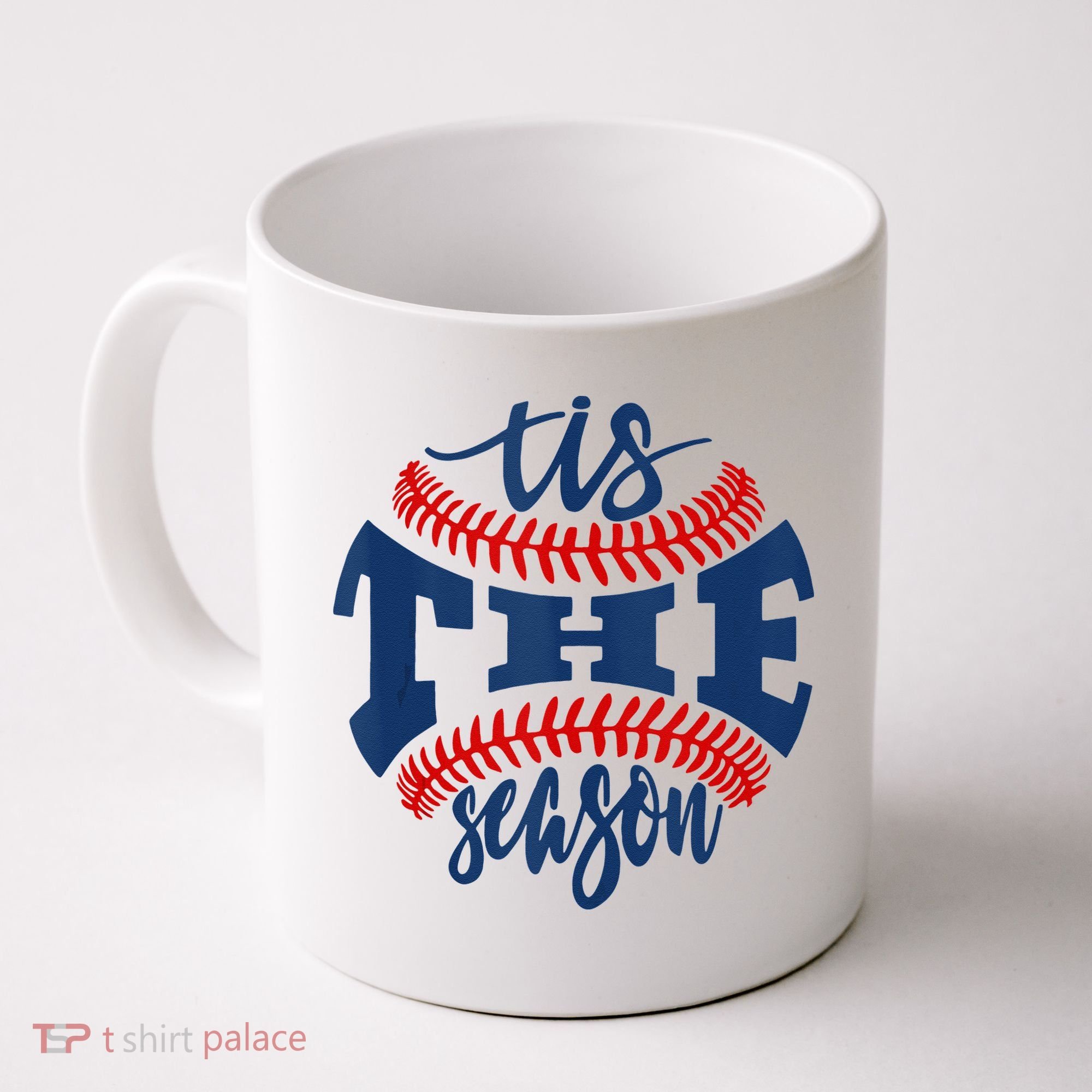 Tis The Season Baseball Softball Lovers Coffee Mug
