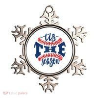 Tis The Season Baseball Softball Lovers Ornament thumb 0