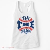 Tis The Season Baseball Softball Lovers Women's Tank Top thumb 0