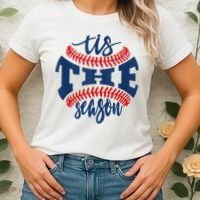 Tis The Season Baseball Softball Lovers Women's T-Shirt thumb 2