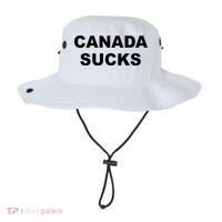 Top That Says CANADA SUCKS Funny Anti Canadian Bucket Hat thumb 0