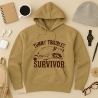 Tummy Troubles Survivor Gift Hoodie thumb 3