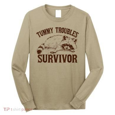 Tummy Troubles Survivor Gift Long Sleeve Shirt