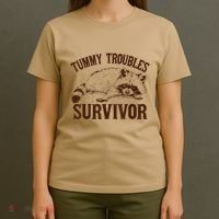 Tummy Troubles Survivor Gift T-Shirt thumb 4