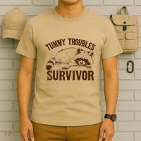 Tummy Troubles Survivor Gift T-Shirt thumb 6