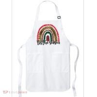 Tis The Season Holiday Rainbow Cute Christmas Apron thumb 0