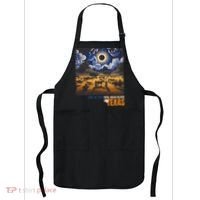 Texas Total Solar Eclipse Retro April 8 2024 Astronomy Apron thumb 0