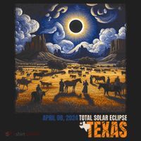 Texas Total Solar Eclipse Retro April 8 2024 Astronomy Tumbler thumb 3
