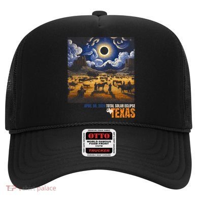 Texas Total Solar Eclipse Retro April 8 2024 Astronomy Hat