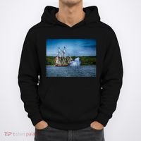 The Tall Ship Niagara With Cannons Hoodie thumb 0