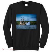 The Tall Ship Niagara With Cannons Sweatshirt thumb 0