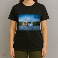 The Tall Ship Niagara With Cannons T-Shirt thumb 4