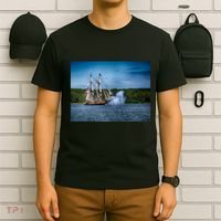The Tall Ship Niagara With Cannons T-Shirt thumb 6