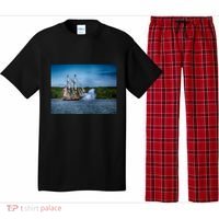 The Tall Ship Niagara With Cannons Pajama Set thumb 0