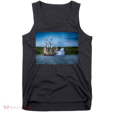 The Tall Ship Niagara With Cannons Tank Top