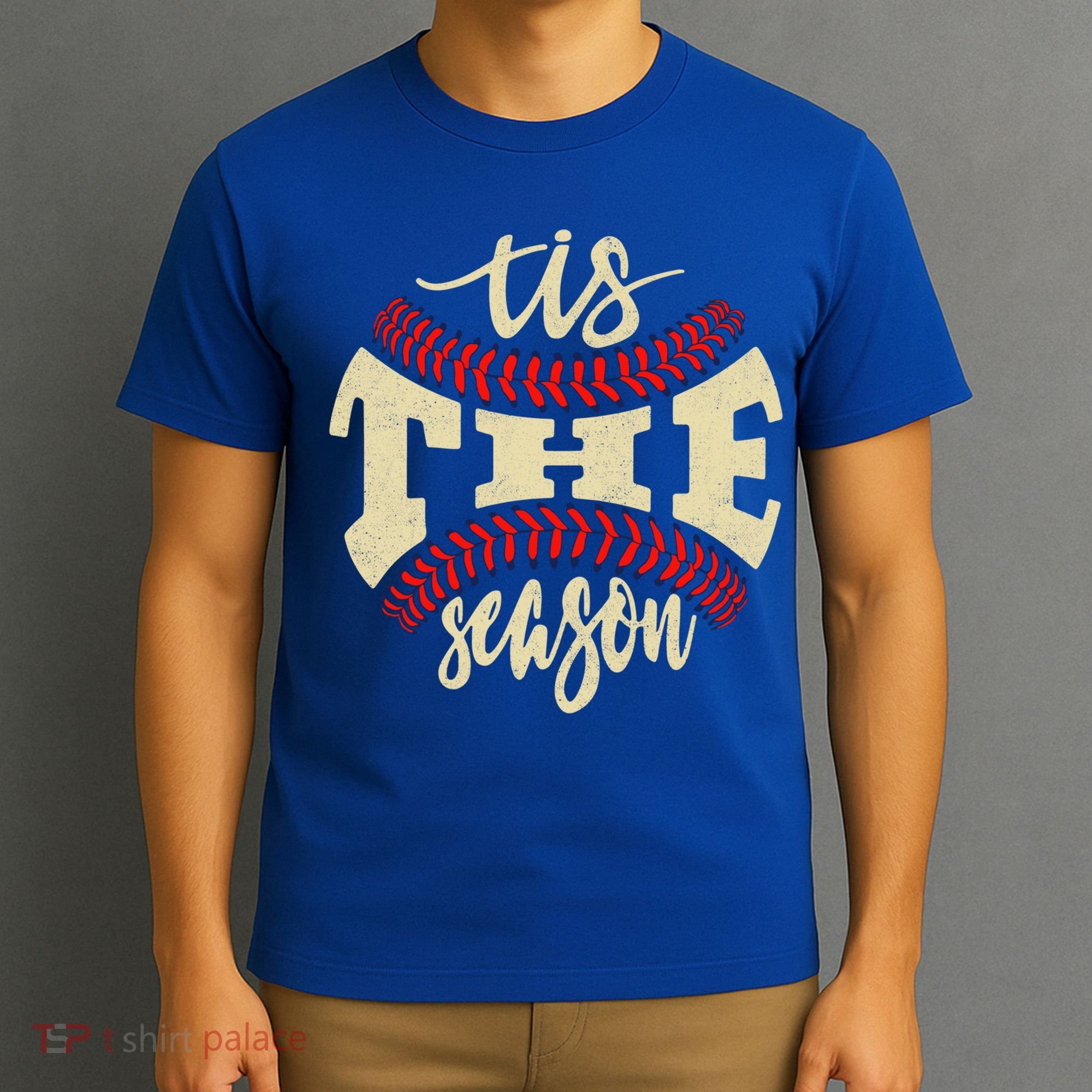 Tis The Season Baseball Is My Favorite Season Gift Baseball Gift T-Shirt