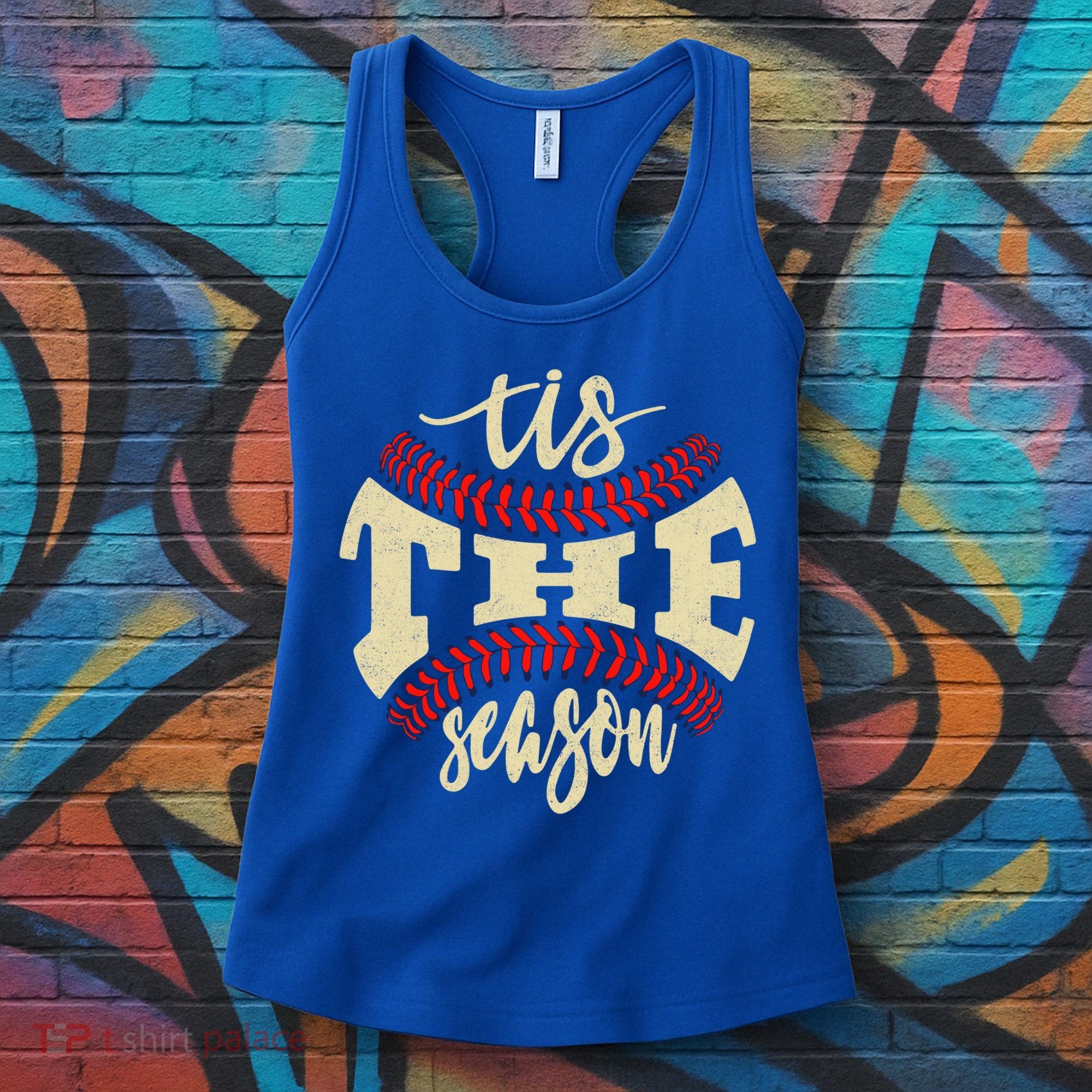 Tis The Season Baseball Is My Favorite Season Gift Baseball Gift Women's Tank Top