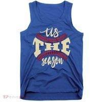 Tis The Season Baseball Is My Favorite Season Gift Baseball Gift Tank Top thumb 0