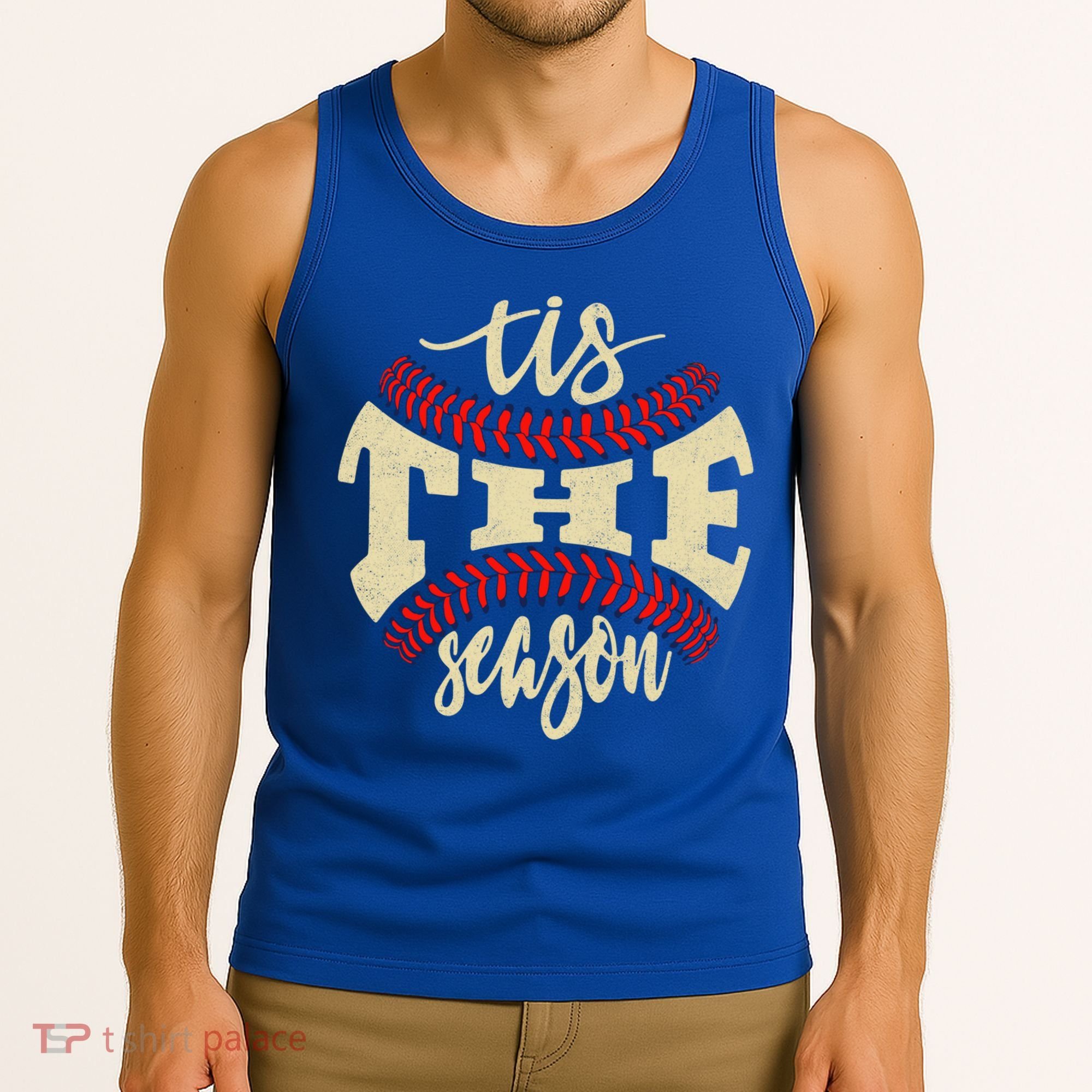 Tis The Season Baseball Is My Favorite Season Gift Baseball Gift Tank Top