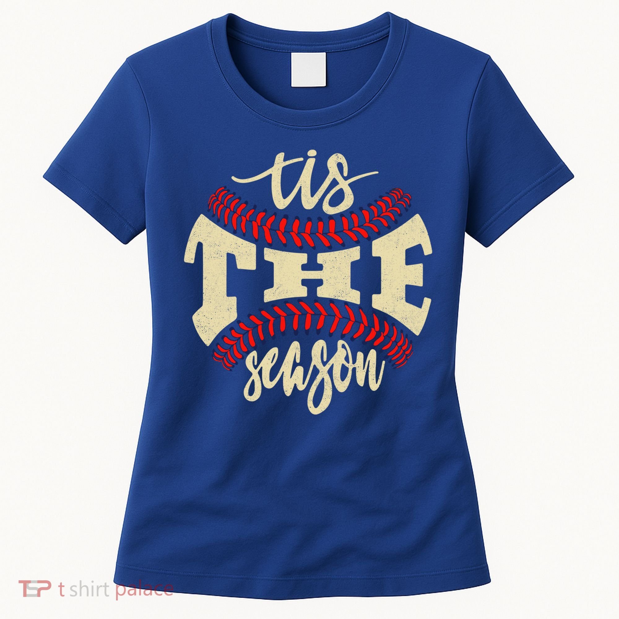 Tis The Season Baseball Is My Favorite Season Gift Baseball Gift Women's T-Shirt