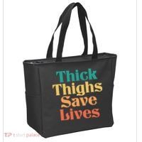 Thick Thighs Save Lives Thick Thighs Save Lives Tote Bag thumb 2