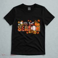 Tis The Season Baseball Fall Season Thanksgiving Pumpkin T-Shirt thumb 5