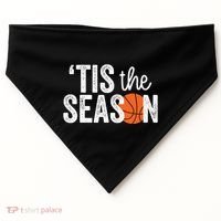 Tis The Season Basketball Player Gift USA-Made Doggie Bandana thumb 0