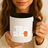 Tis The Season Basketball Player Gift Coffee Mug thumb 3