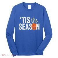 Tis The Season Basketball Player Gift Long Sleeve Shirt thumb 0
