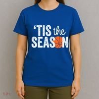 Tis The Season Basketball Player Gift T-Shirt thumb 4