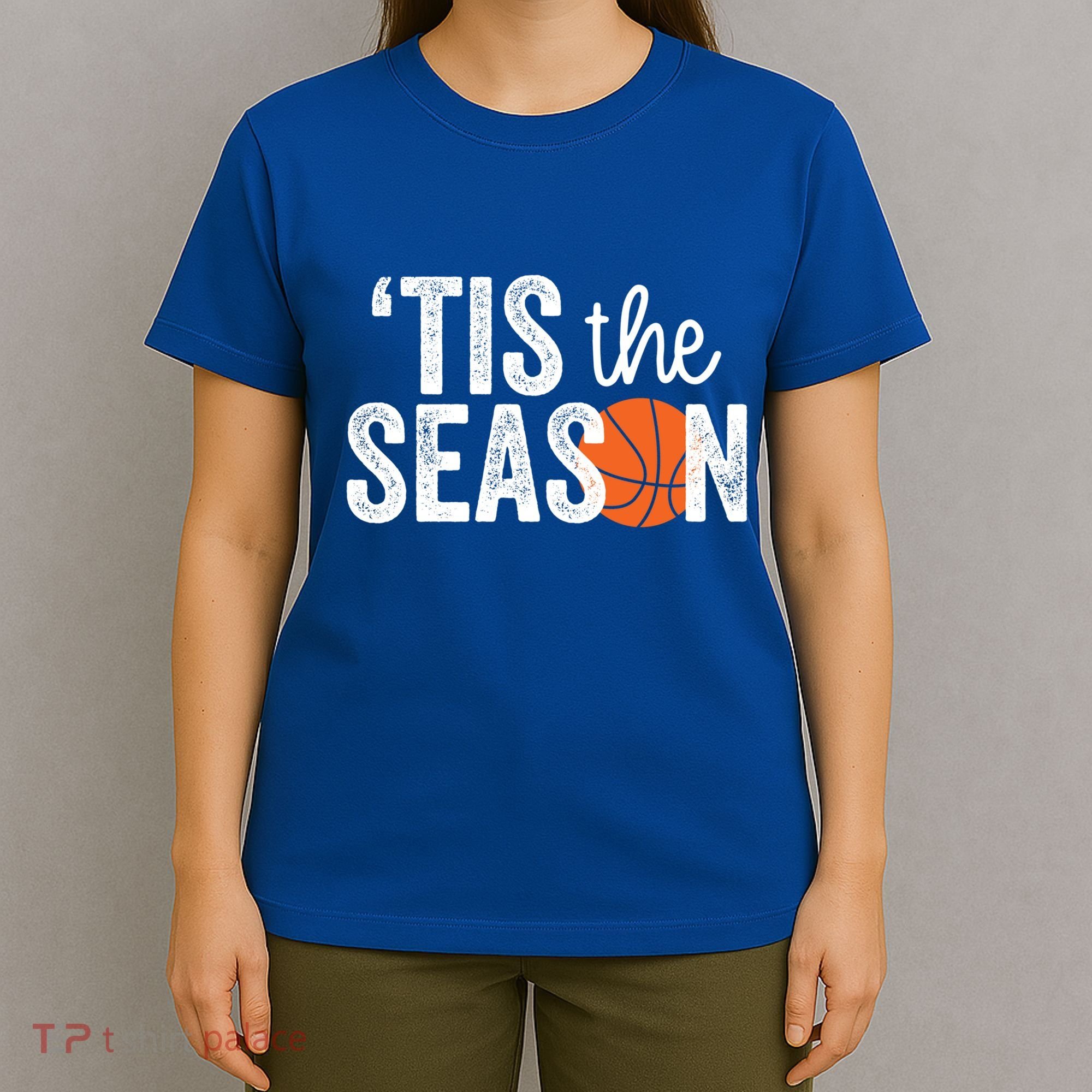 Tis The Season Basketball Player Gift T-Shirt