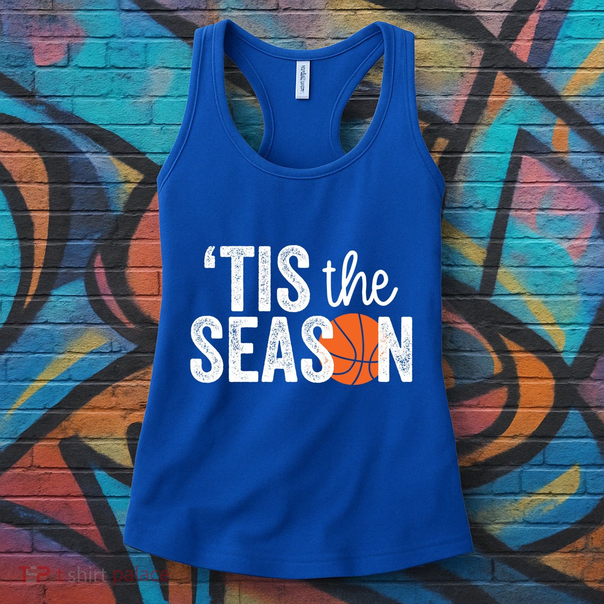 Tis The Season Basketball Player Gift Women's Tank Top