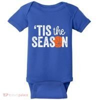 Tis The Season Basketball Player Gift Baby Bodysuit thumb 0