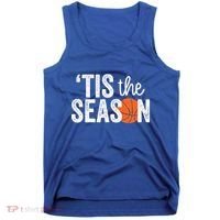 Tis The Season Basketball Player Gift Tank Top thumb 0