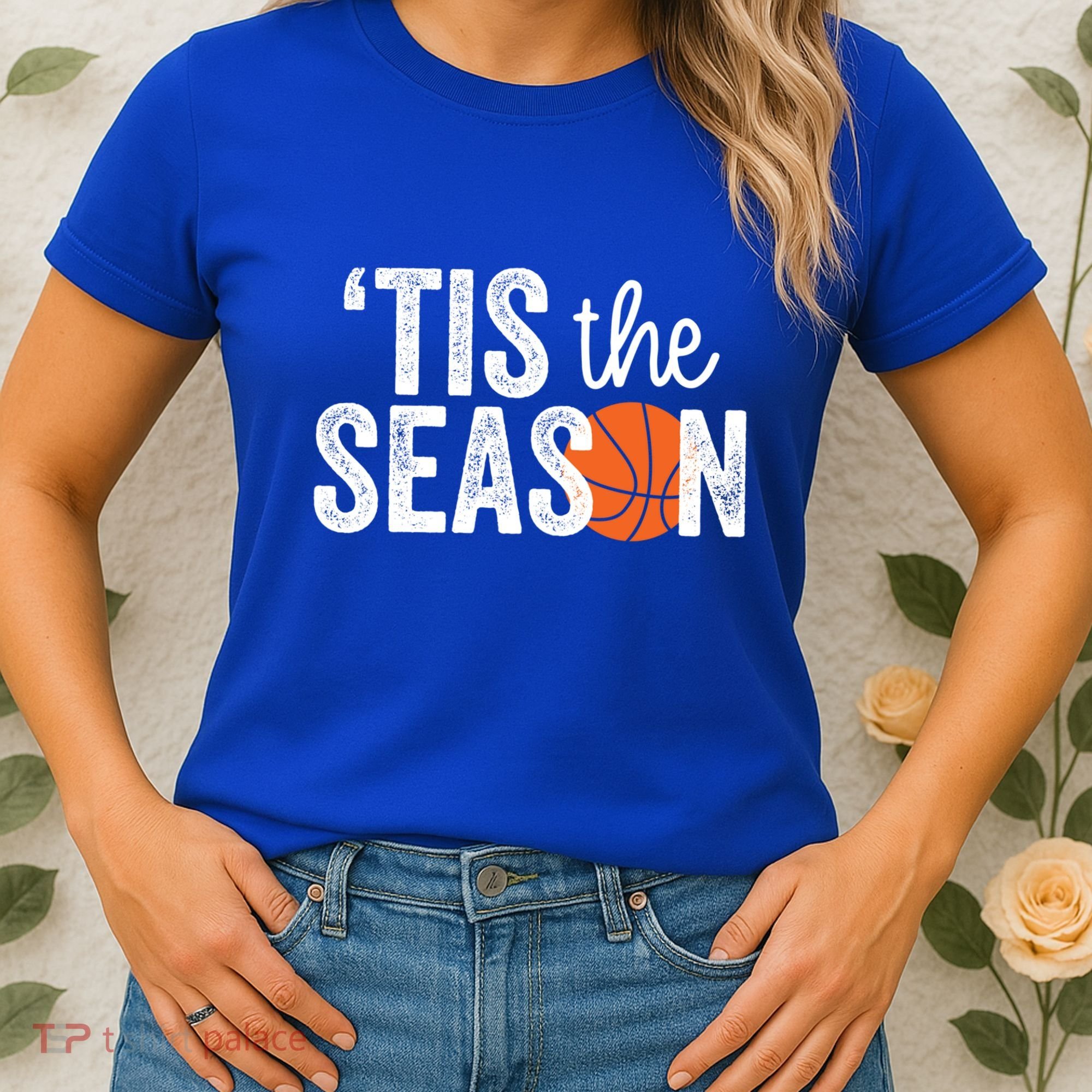 Tis The Season Basketball Player Gift Women's T-Shirt