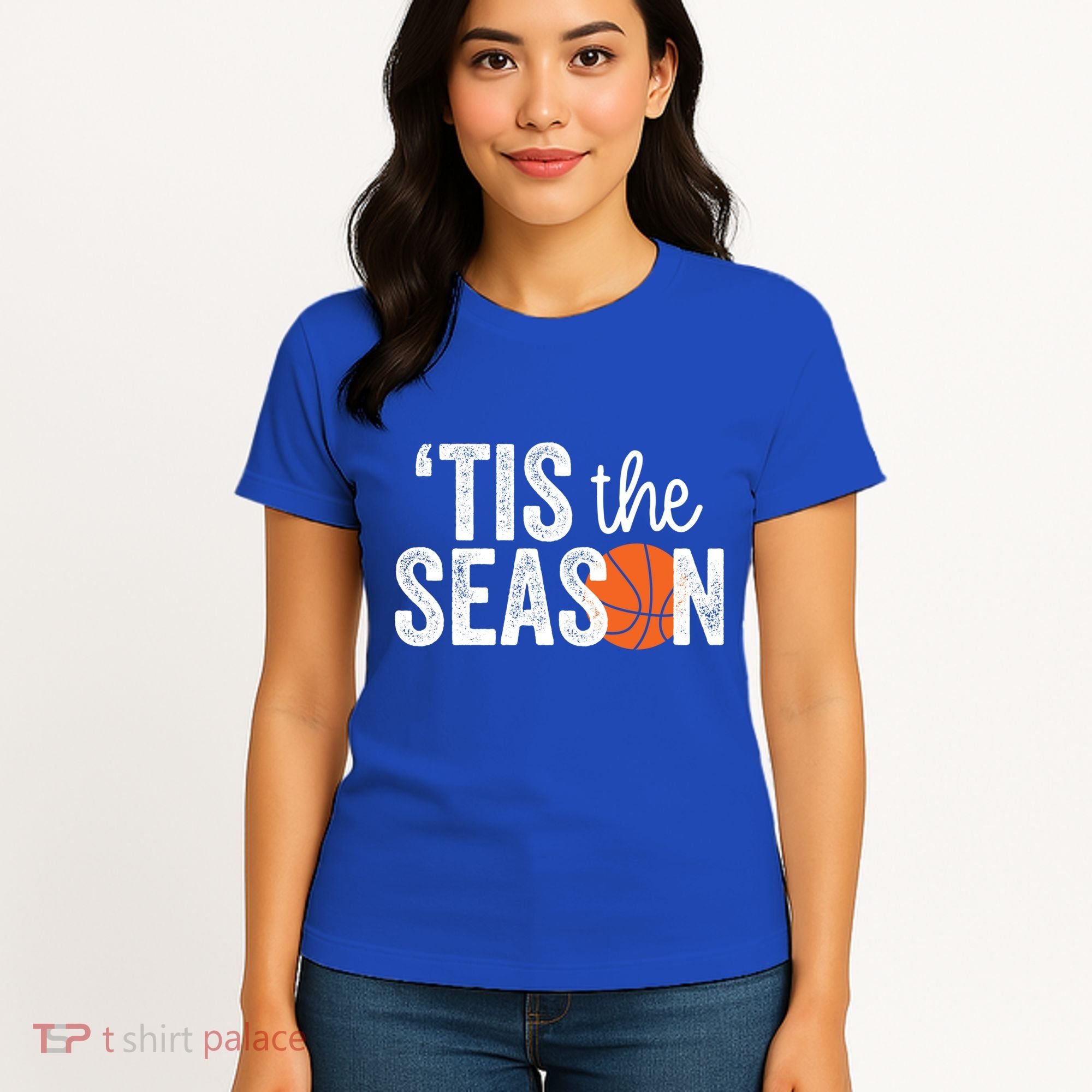 Tis The Season Basketball Player Gift Women's T-Shirt