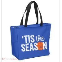 Tis The Season Basketball Player Gift Tote Bag thumb 2