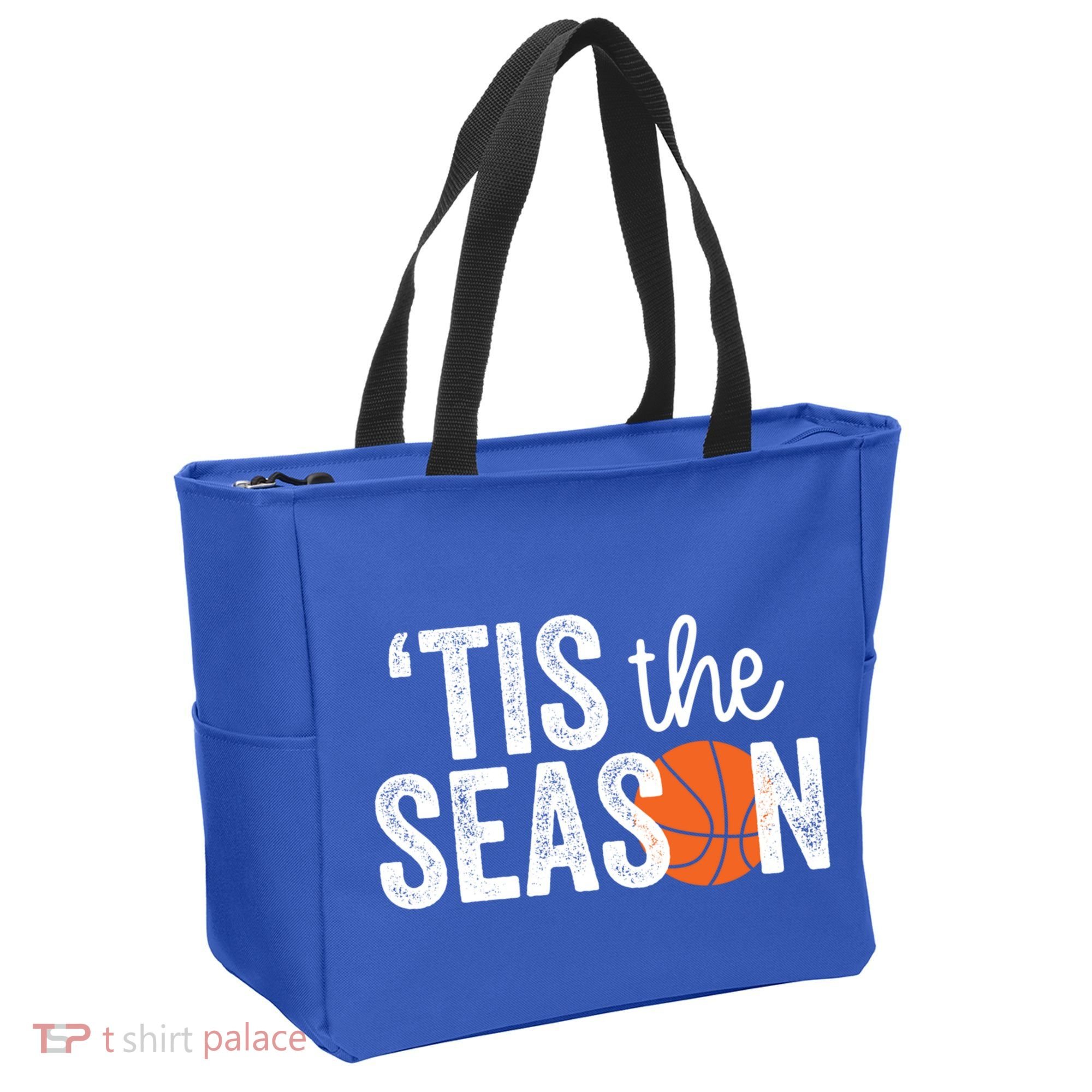 Tis The Season Basketball Player Gift Tote Bag
