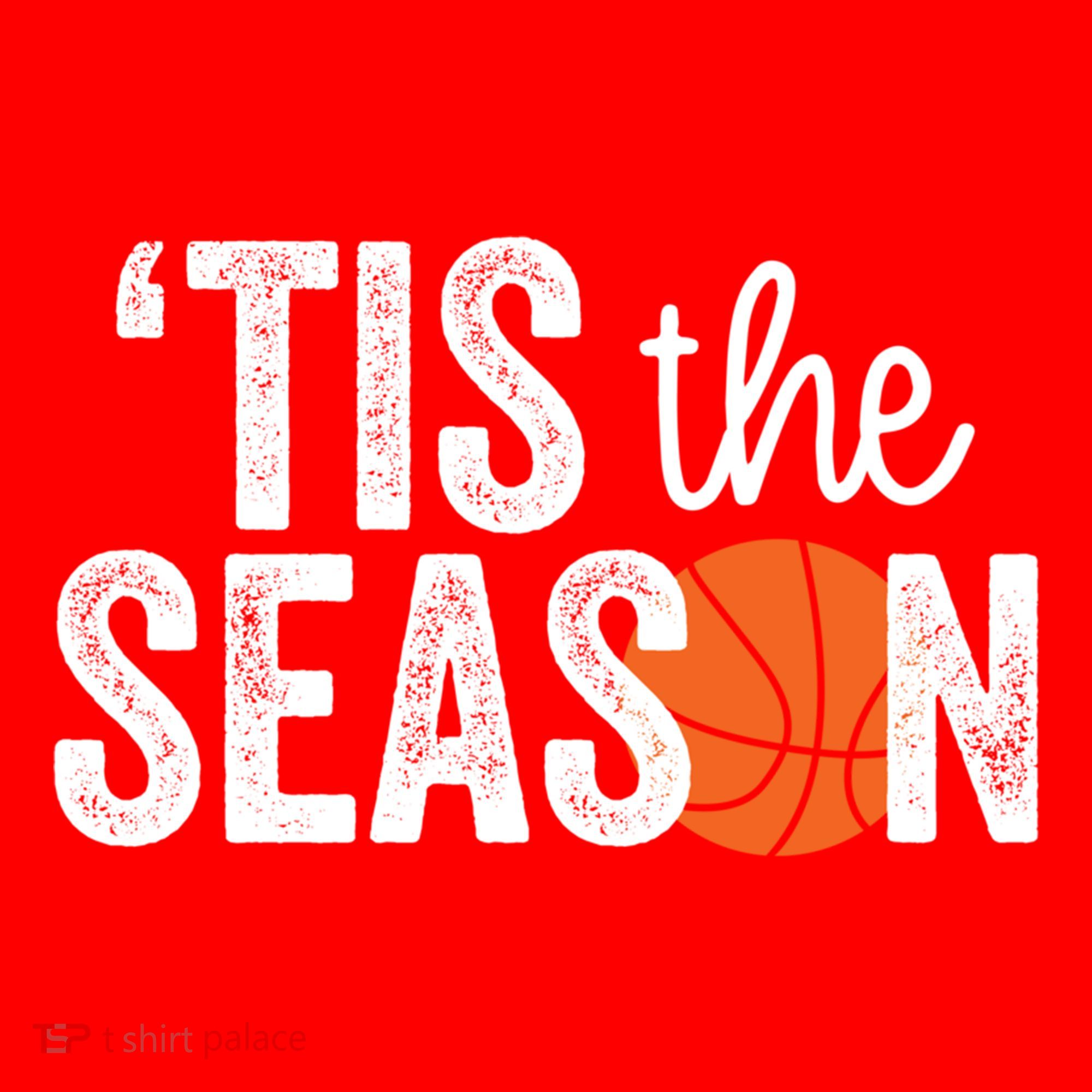 Tis The Season Basketball Player Gift Santa Hat