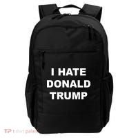 Top That Says I Hate Donald Trump Anti Trump Sucks Backpack thumb 0