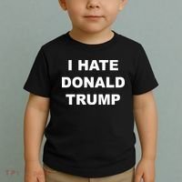 Top That Says I Hate Donald Trump Anti Trump Sucks Toddler T-Shirt thumb 2