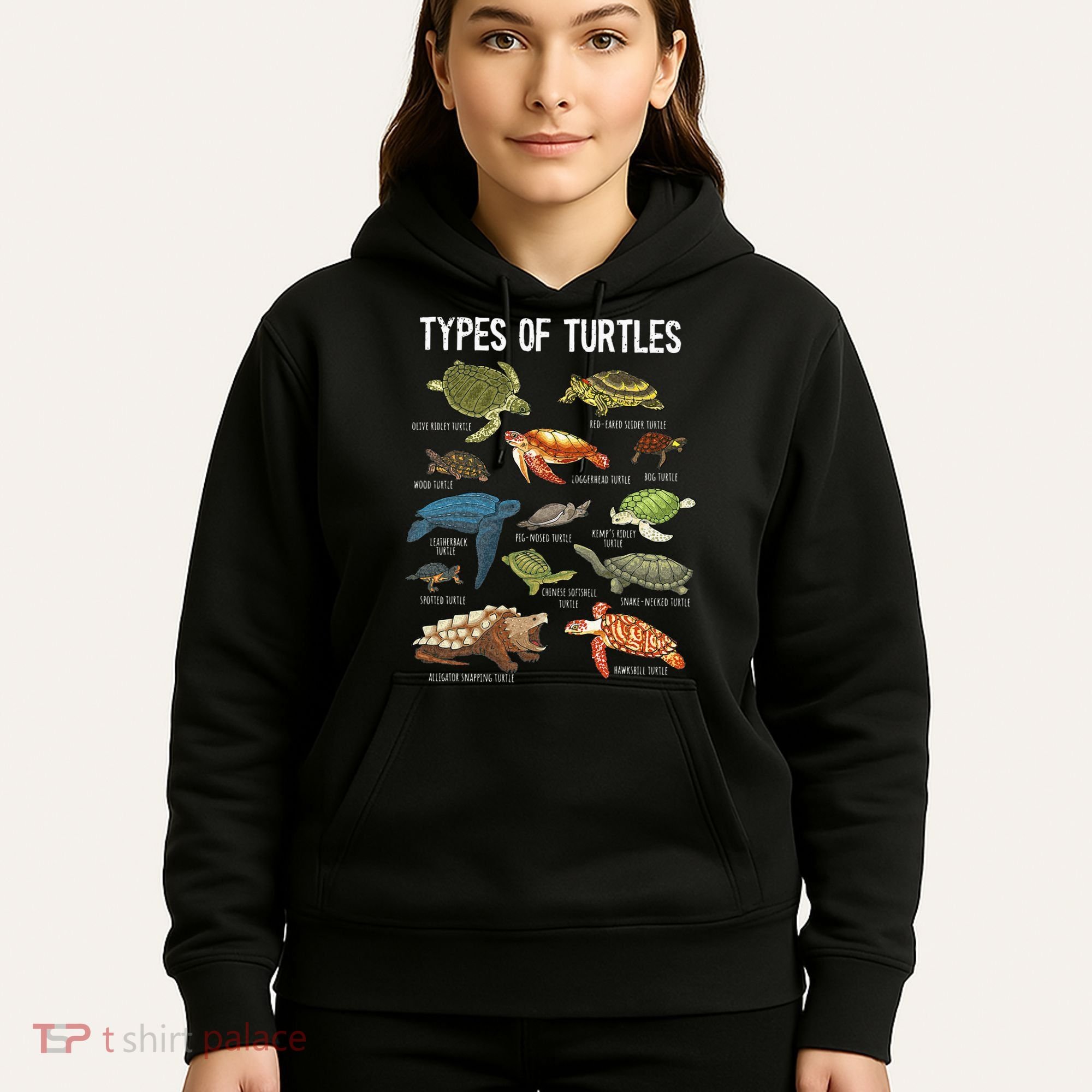 Turtle Turtle Spirit Animal Turtle Lover Hoodie