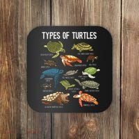Turtle Turtle Spirit Animal Turtle Lover Coaster thumb 0