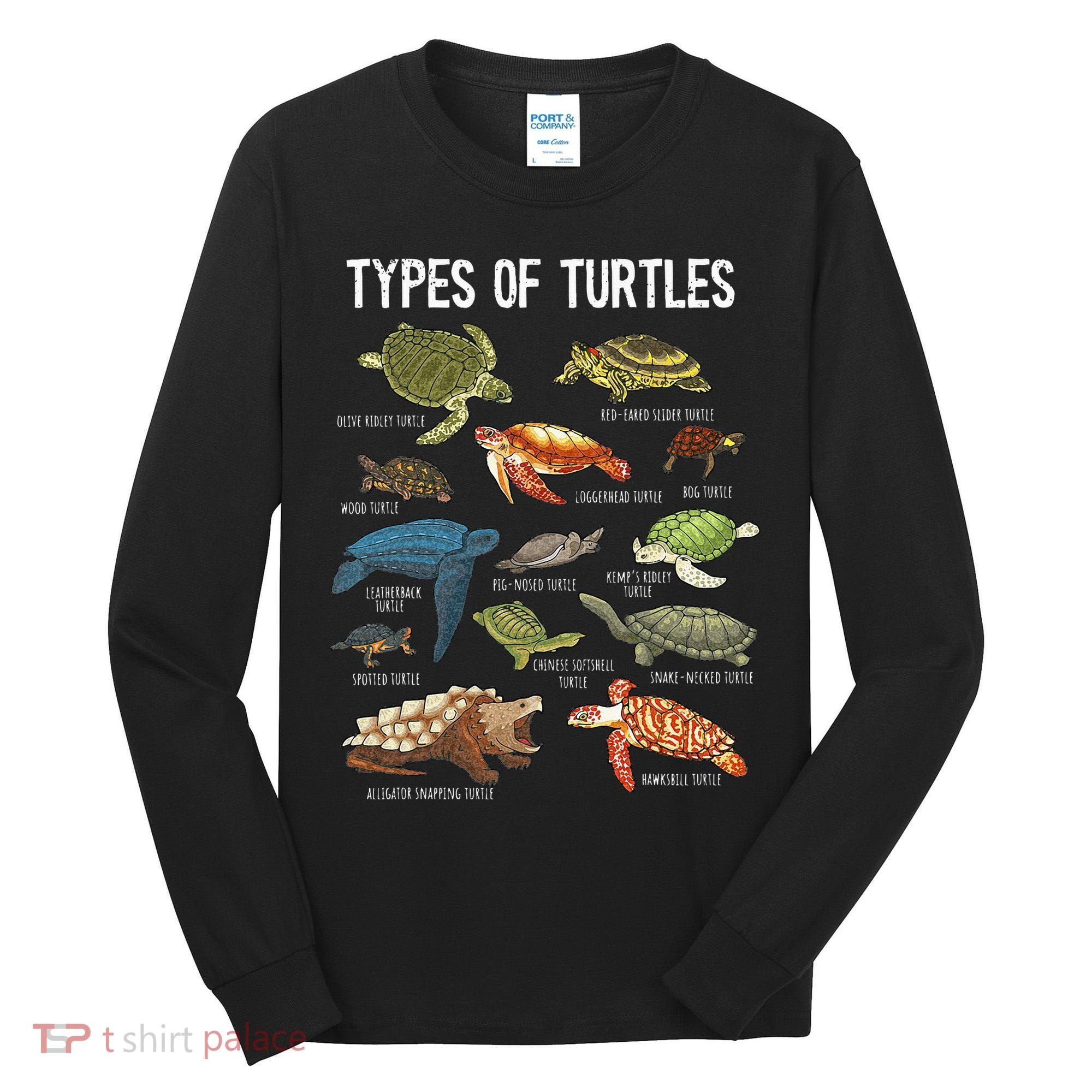 Turtle Turtle Spirit Animal Turtle Lover Tall Long Sleeve Shirt