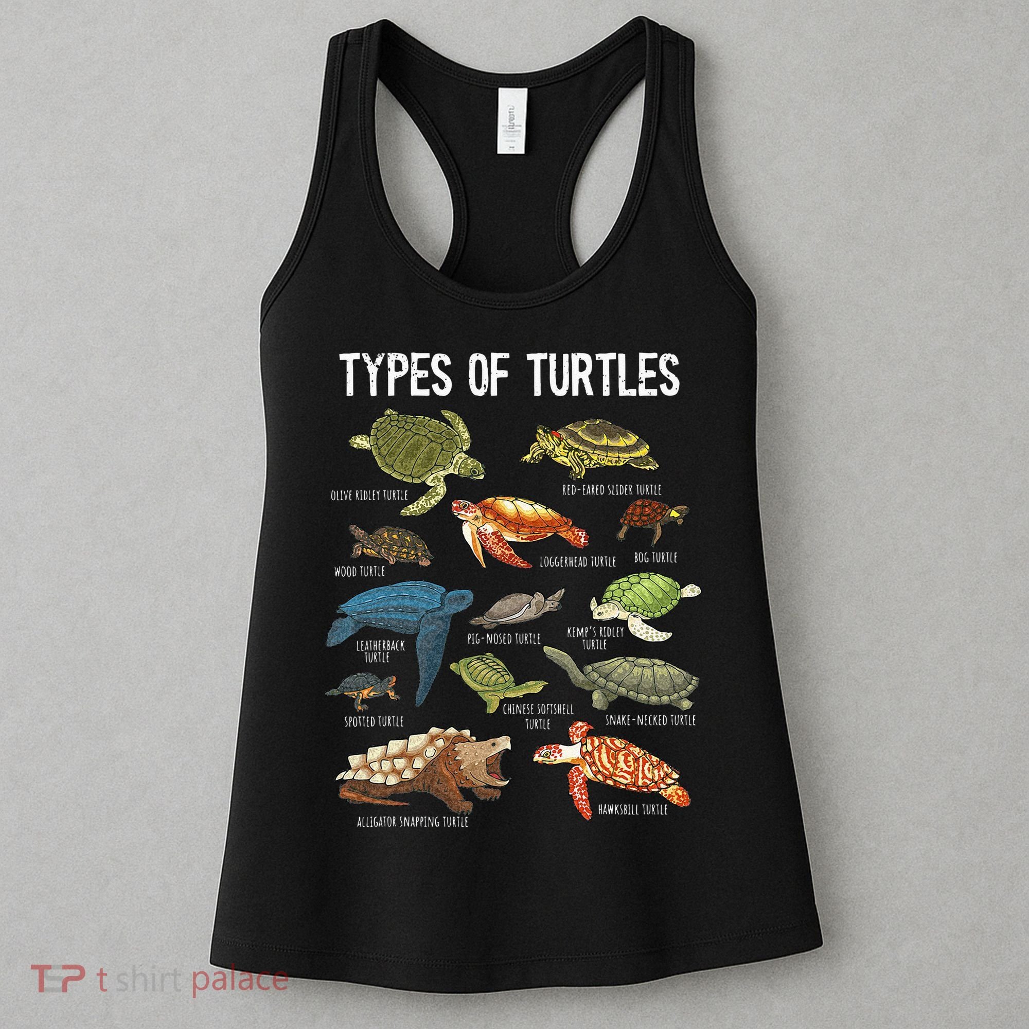 Turtle Turtle Spirit Animal Turtle Lover Women's Tank Top