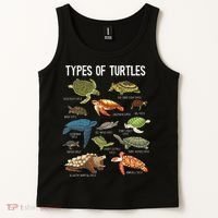 Turtle Turtle Spirit Animal Turtle Lover Tank Top thumb 2